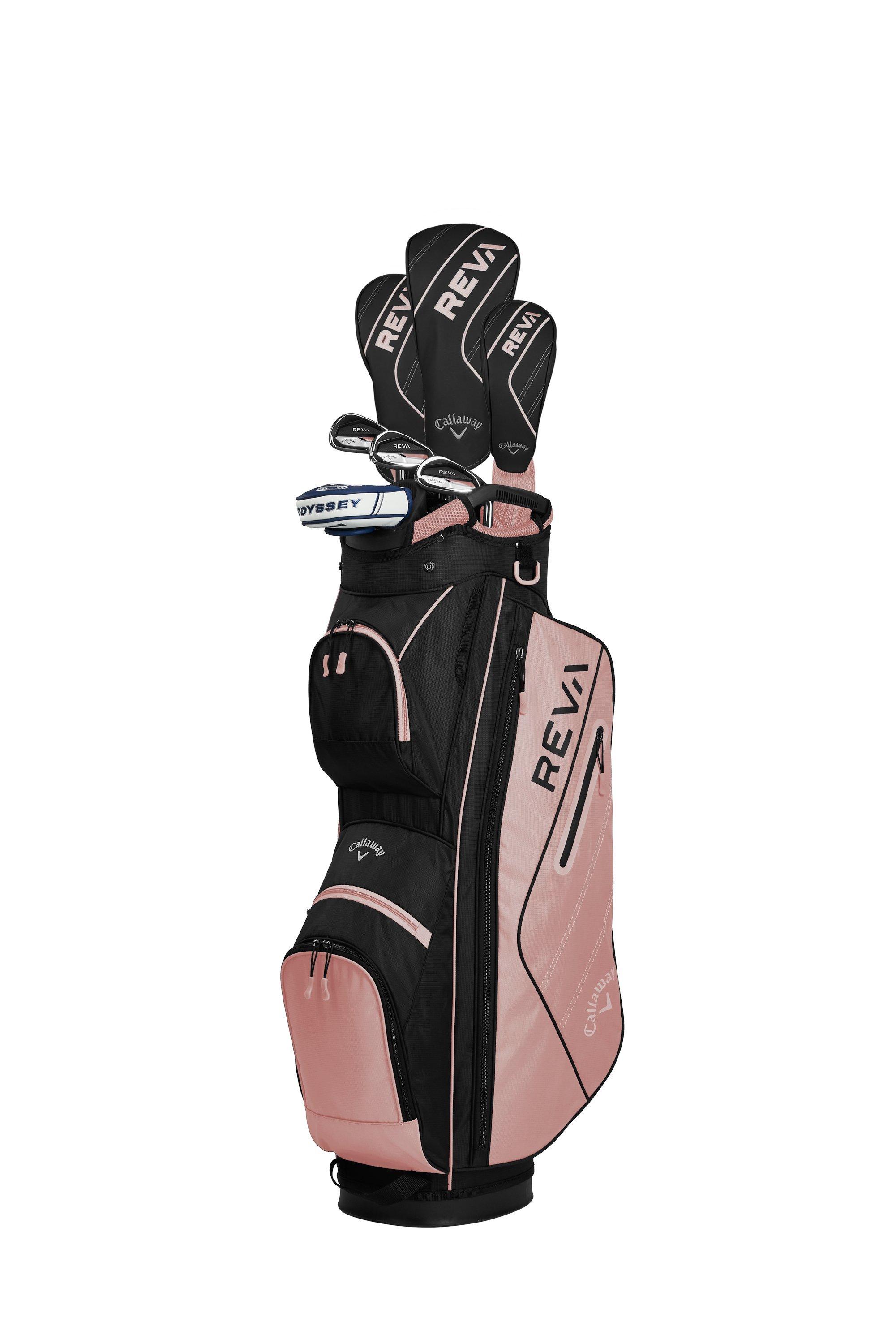 Callaway Golf - ローズ Buy Callaway Reva 9 Piece Club set Caddy Bag ‎‎Rosegold